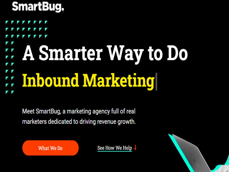 SmartBug Media homepage