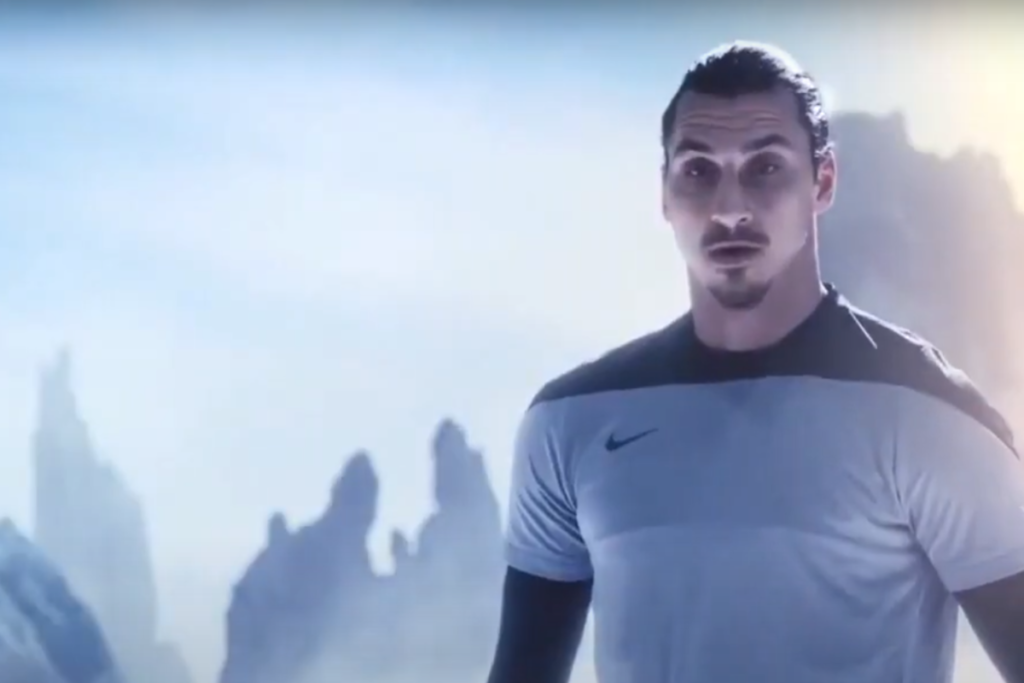 Zlatan Ibrahimovic for Nike
