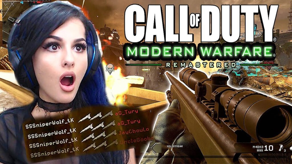 SSSniperWolf for Activision